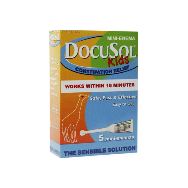 DocuSol Kids Constipation Relief, Mini Enema