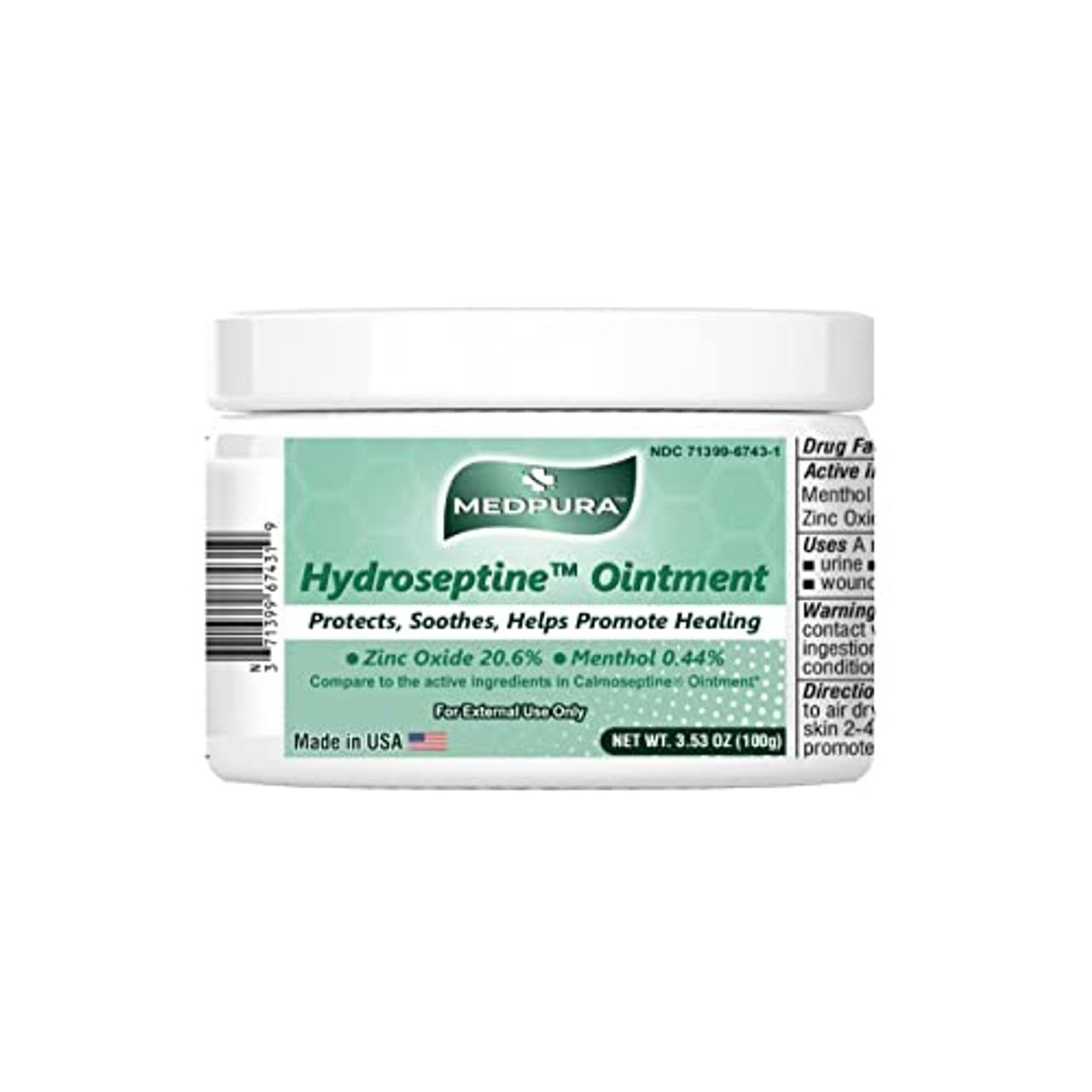 Medpura Hydroseptine Ointment - 3.53 Oz