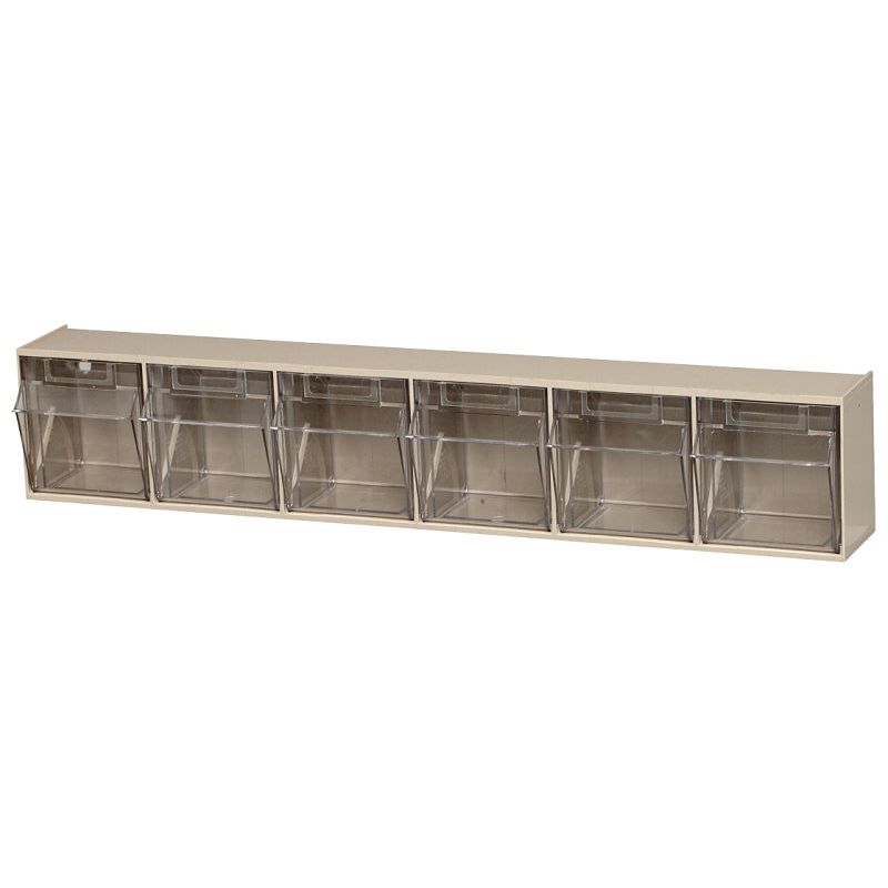 Quantum Storage Systems Tip-Out Bin, Ivory, Unfinished,4 1-2 In QTB306IV