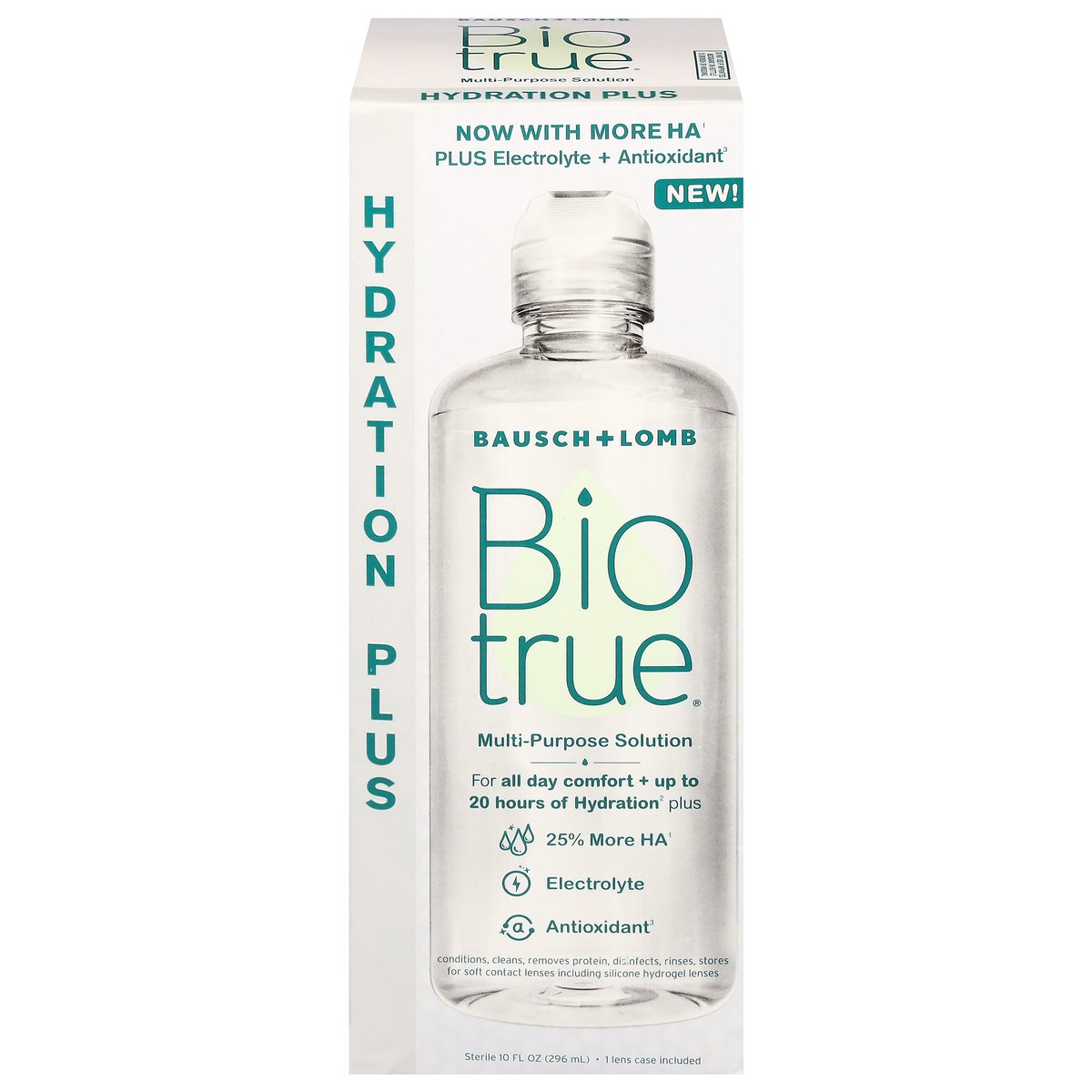 Biotrue Hydration Plus Contact Lens Solution - 10 Fl Oz