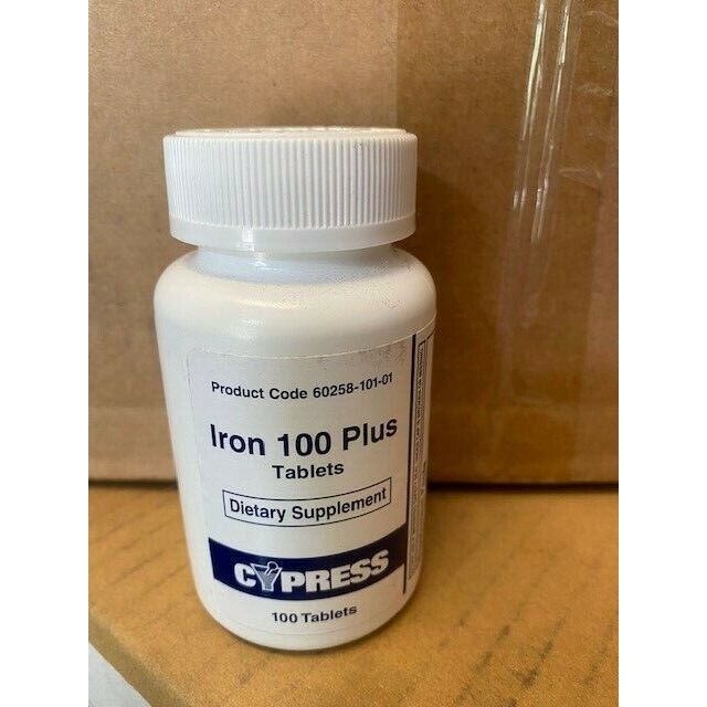 Cypress Iron 100 Plus Tablets