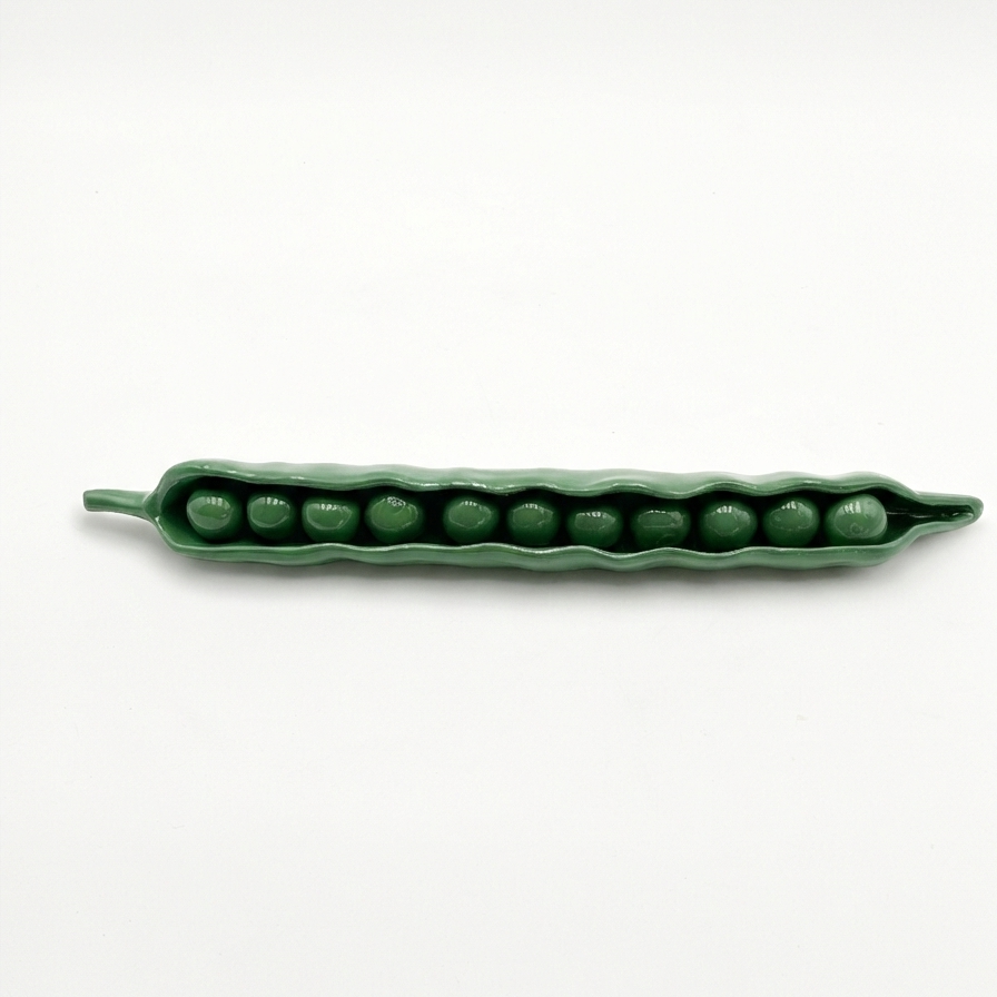 Peas in a Pod Sculpture