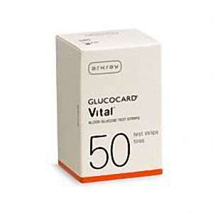 Arkray Glucocard Vital - 50 Test Stips