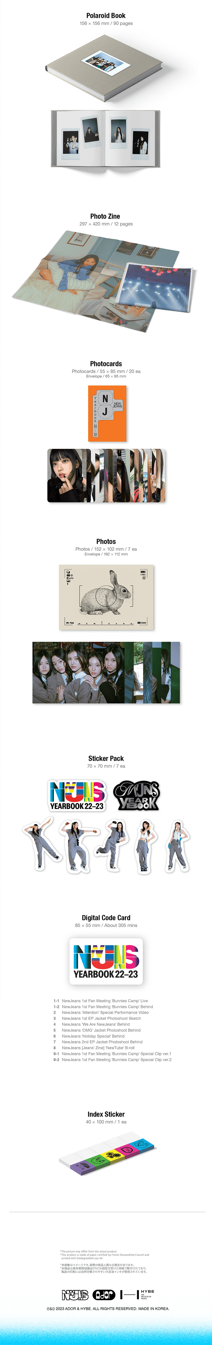 NewJeans - Yearbook 22-23