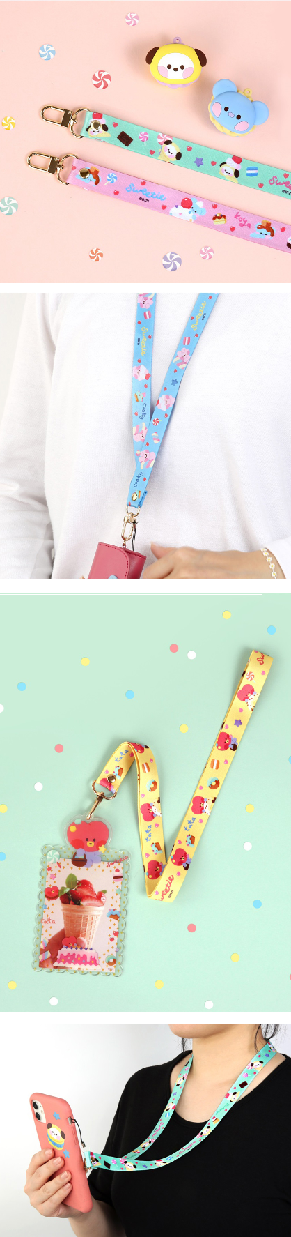 BTS x BT21 Minini Sweetie Neck Strap