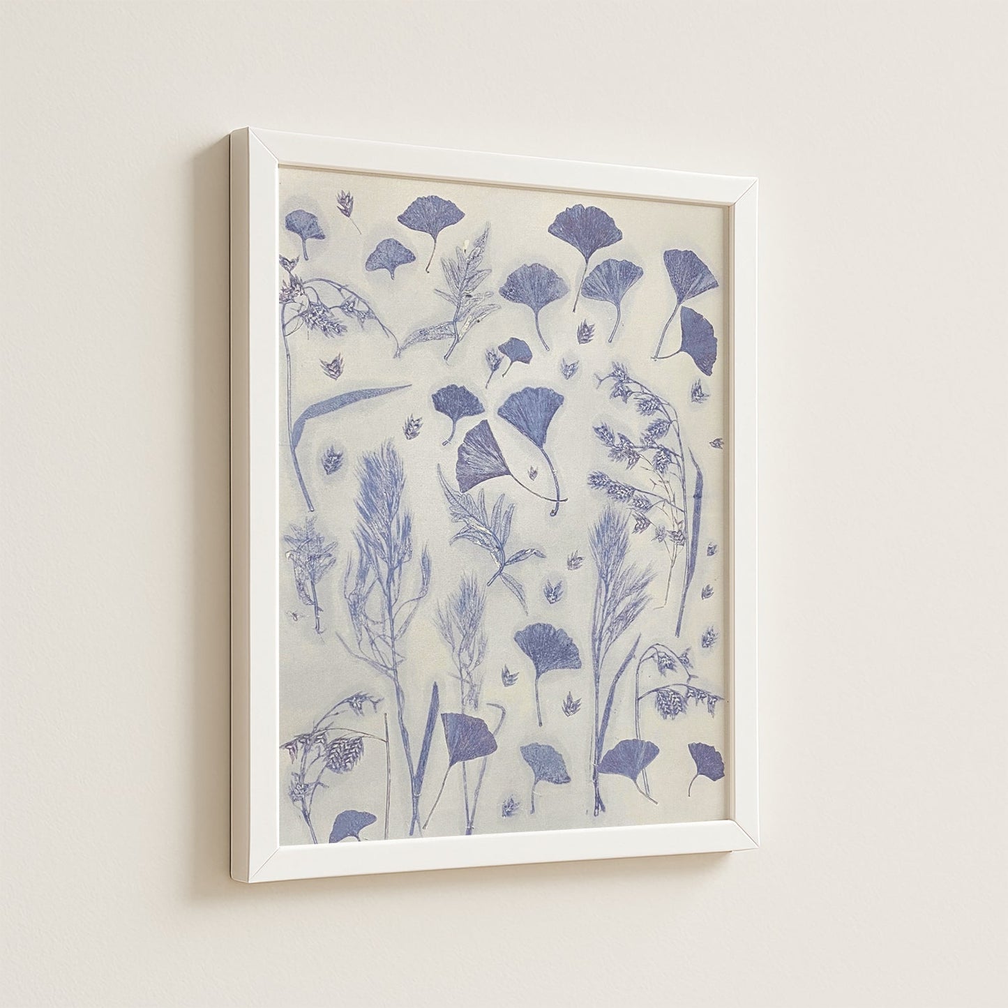 Pressed Flowers Small Framed Print