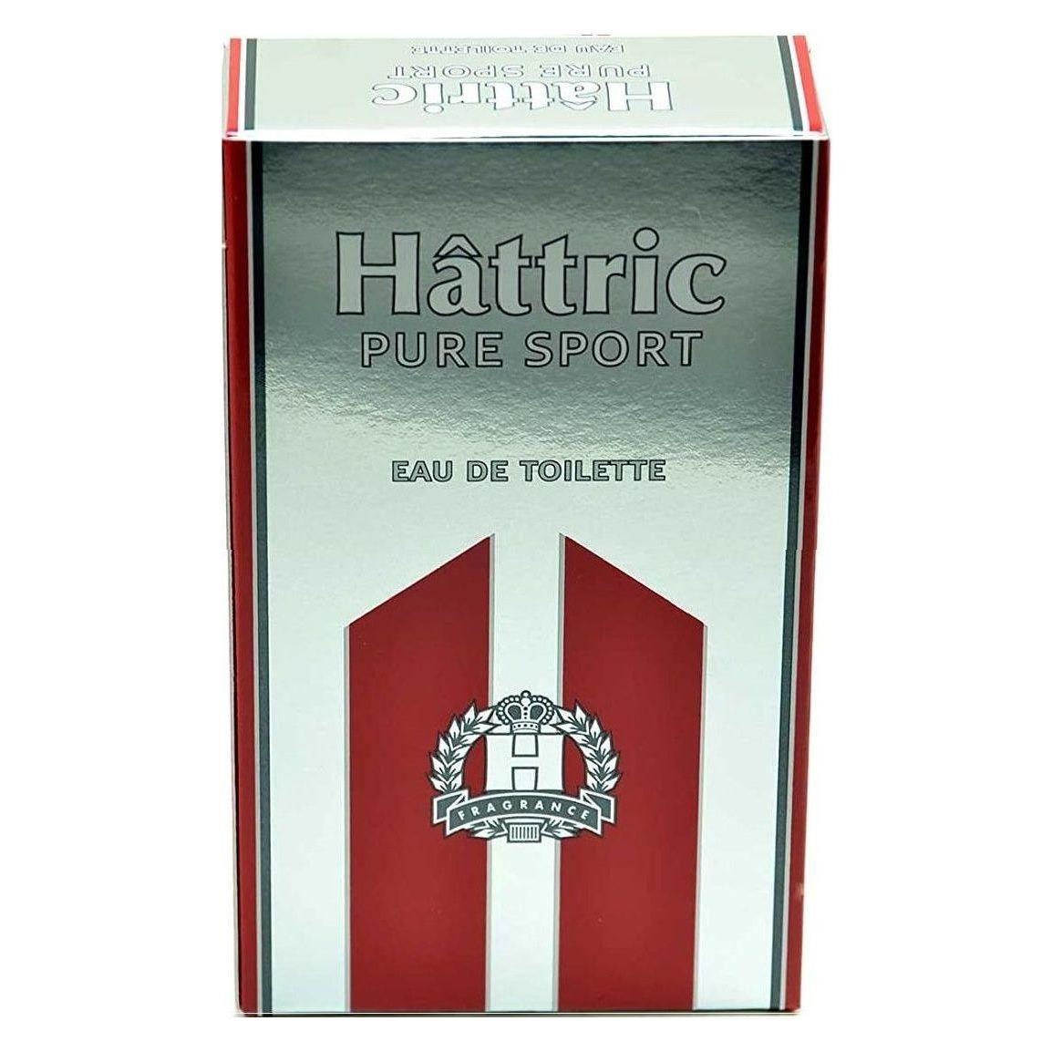Hattric Pure Sport Eau De Toilette 100Ml
