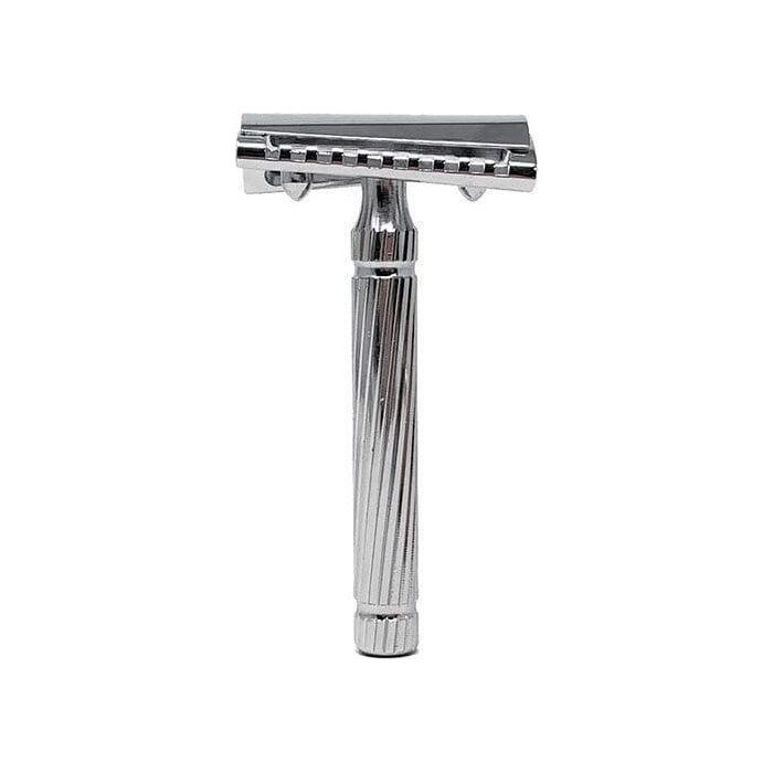 Fatip il Piccolo Storto Gentile Chrome Slant, Closed Comb DE Safety Razor 42152
