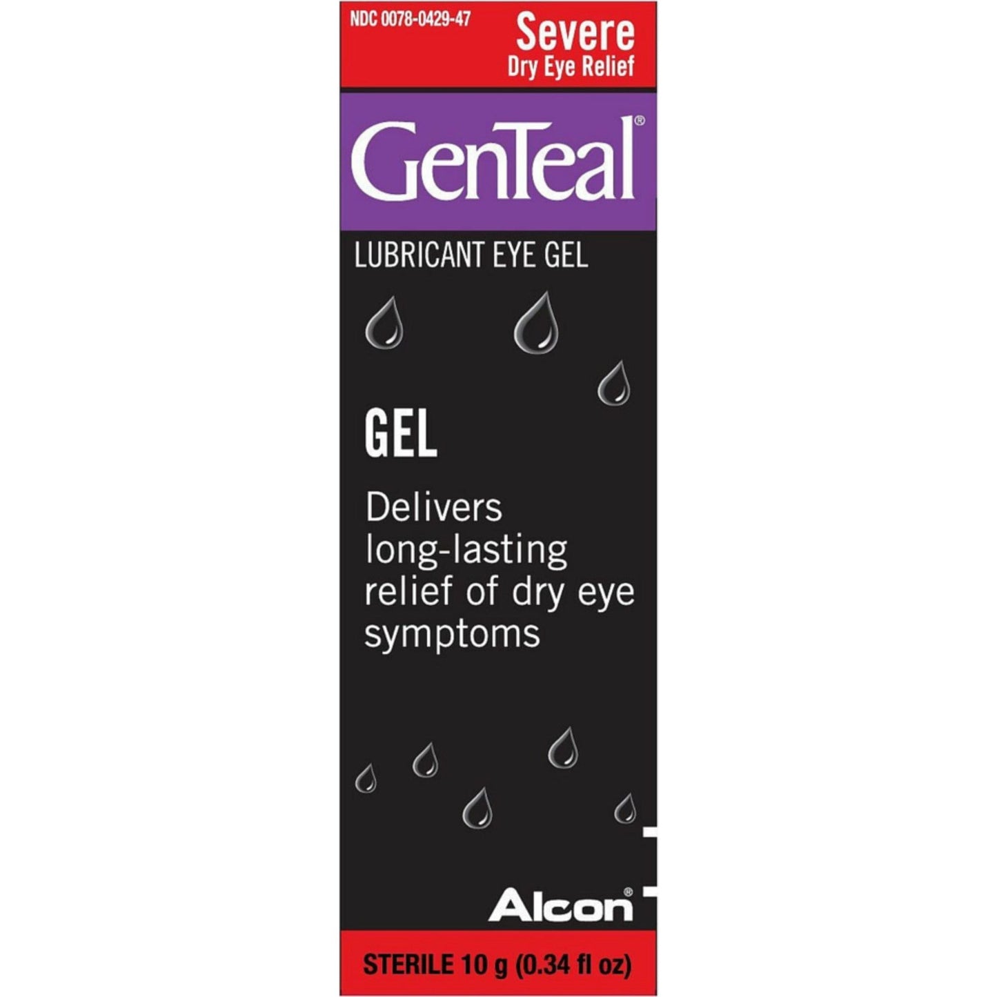 GenTeal Lubricant Eye Gel, Severe, 0.34 Fl Oz