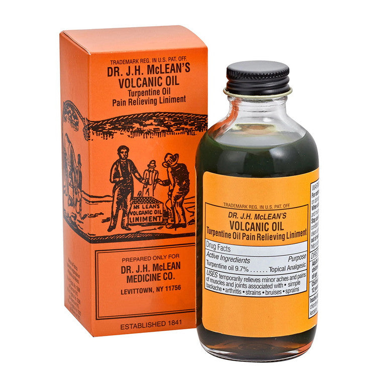 Oakhurst Dr. J.H. McLean's Volcanic Oil, Pain Relieving Liniment, 8 Oz