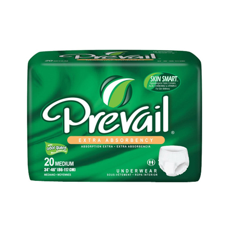 Prevail Underwear Extra Absorbency Medium - 4 Pks Of 20