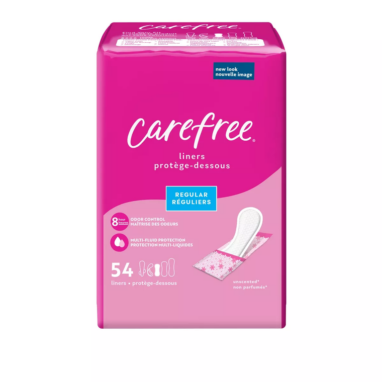 Carefree Acti-Fresh Body Shape Liners, To Go, Regular, Unscented