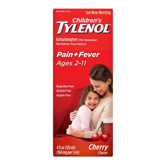 Tylenol Leader Children’s Pain & Fever Cherry Flavor 4oz