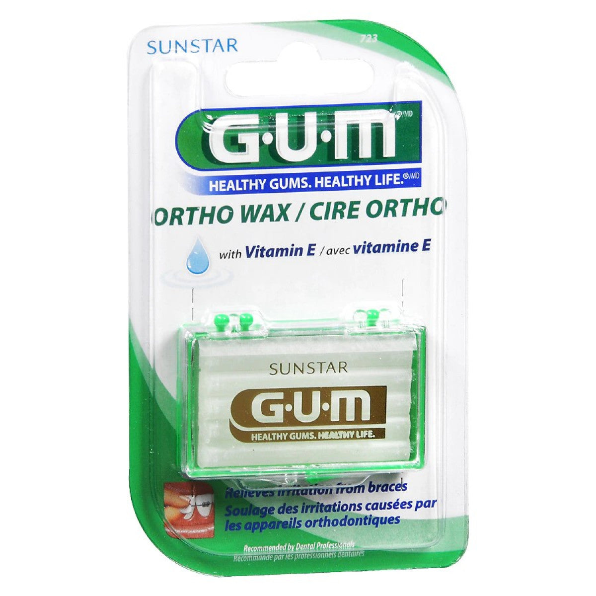 GUM Orthodontic Wax + Vitamin E