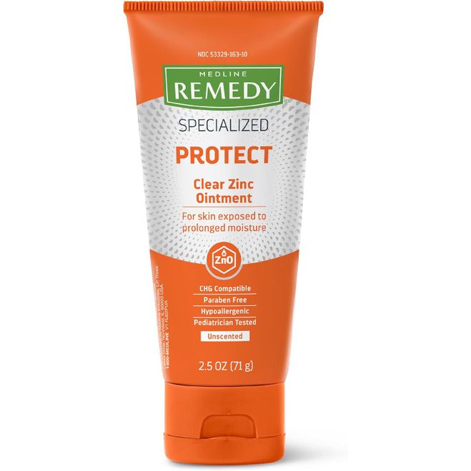 Medline Remedy Specialized Clear Zinc Ointment
