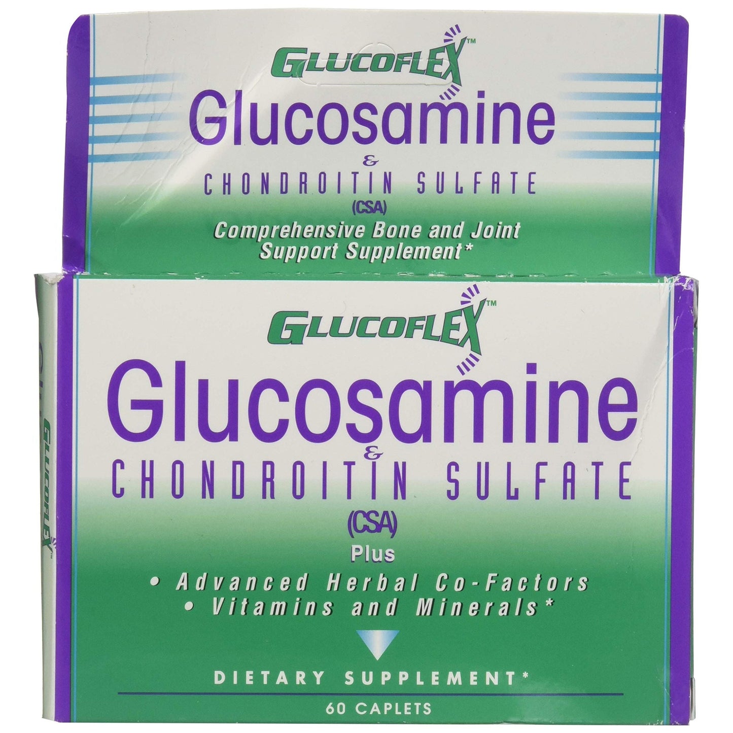 Glucoflex Glucosamine & Chondriotin Sulfate 60 Caplets