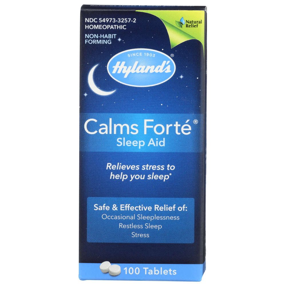 Hyland's Homeopathic Calms Forte - Sleep Aid - 100 Tablets