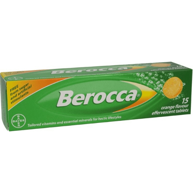 Berocca Energy Orange Flavor 15ct