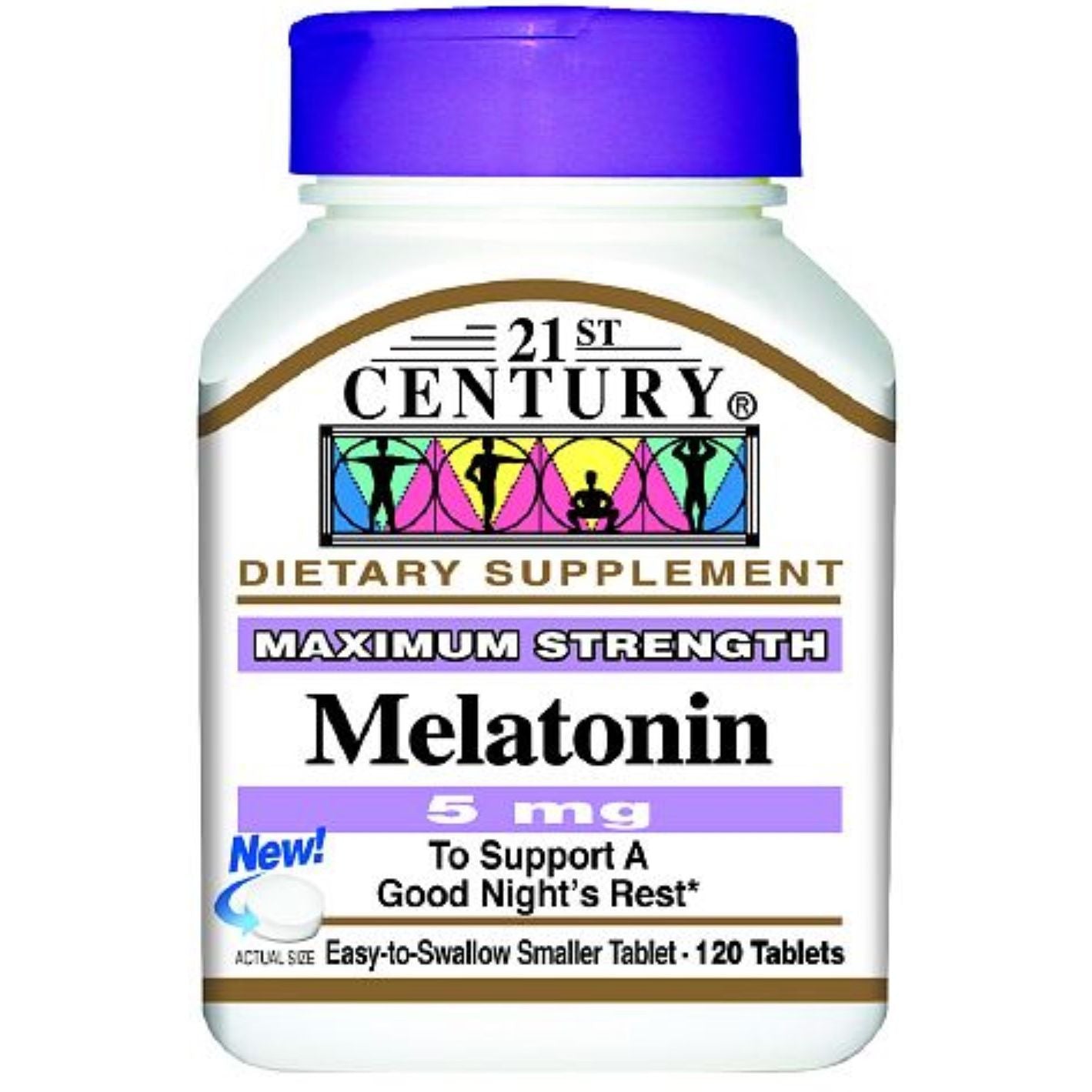 21st Century Melatonin, Maximum Strength, 5 Mg, Tablets