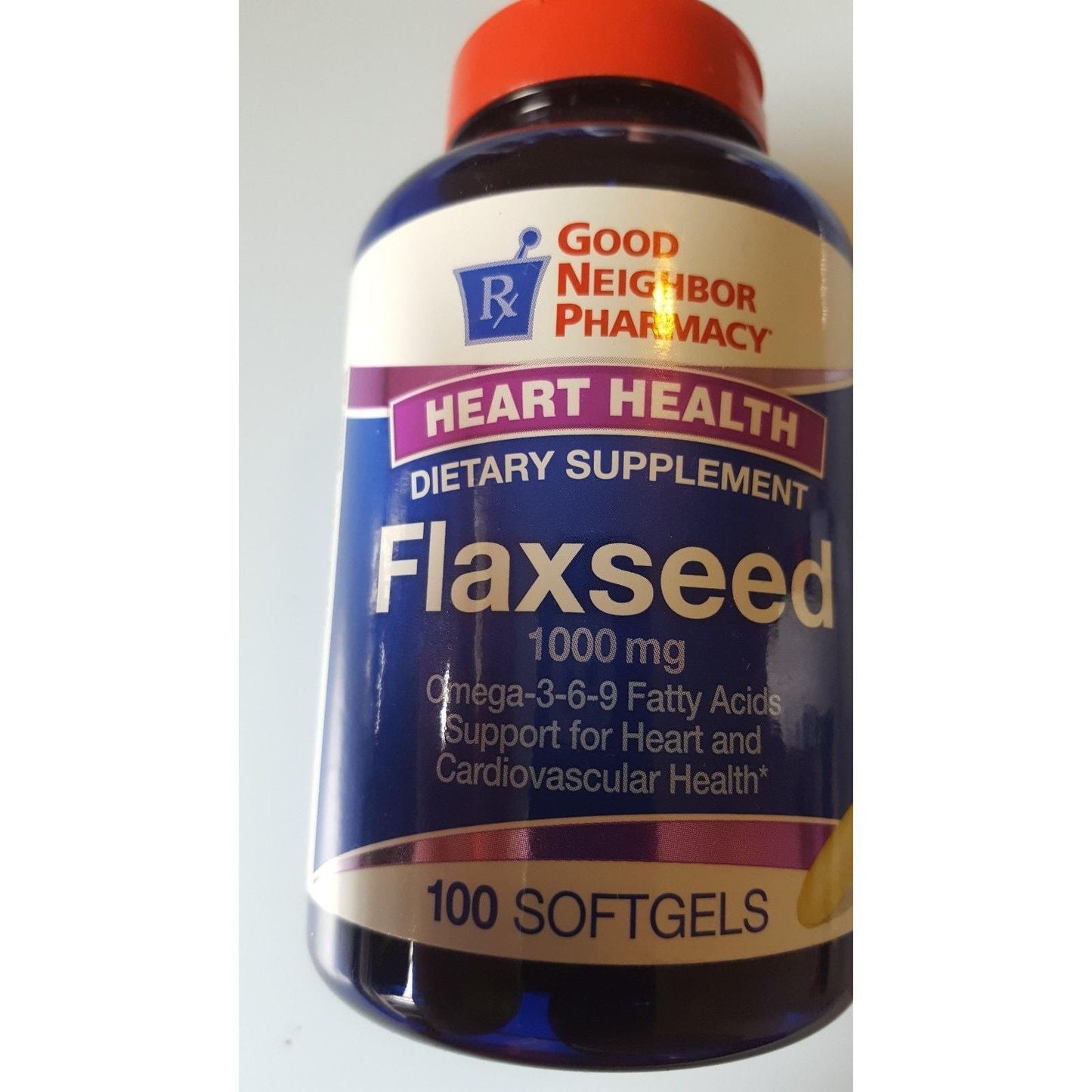 Good Neighbor Pharmacy GNP Flaxseed 1000 Mg 100 Softgels