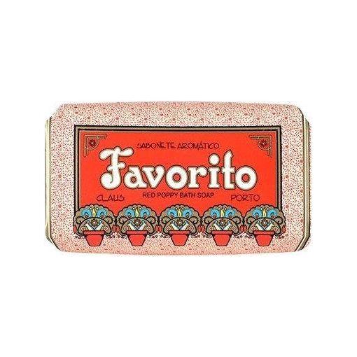 Claus Porto Favorito Red Poppy Soap 5.3 oz