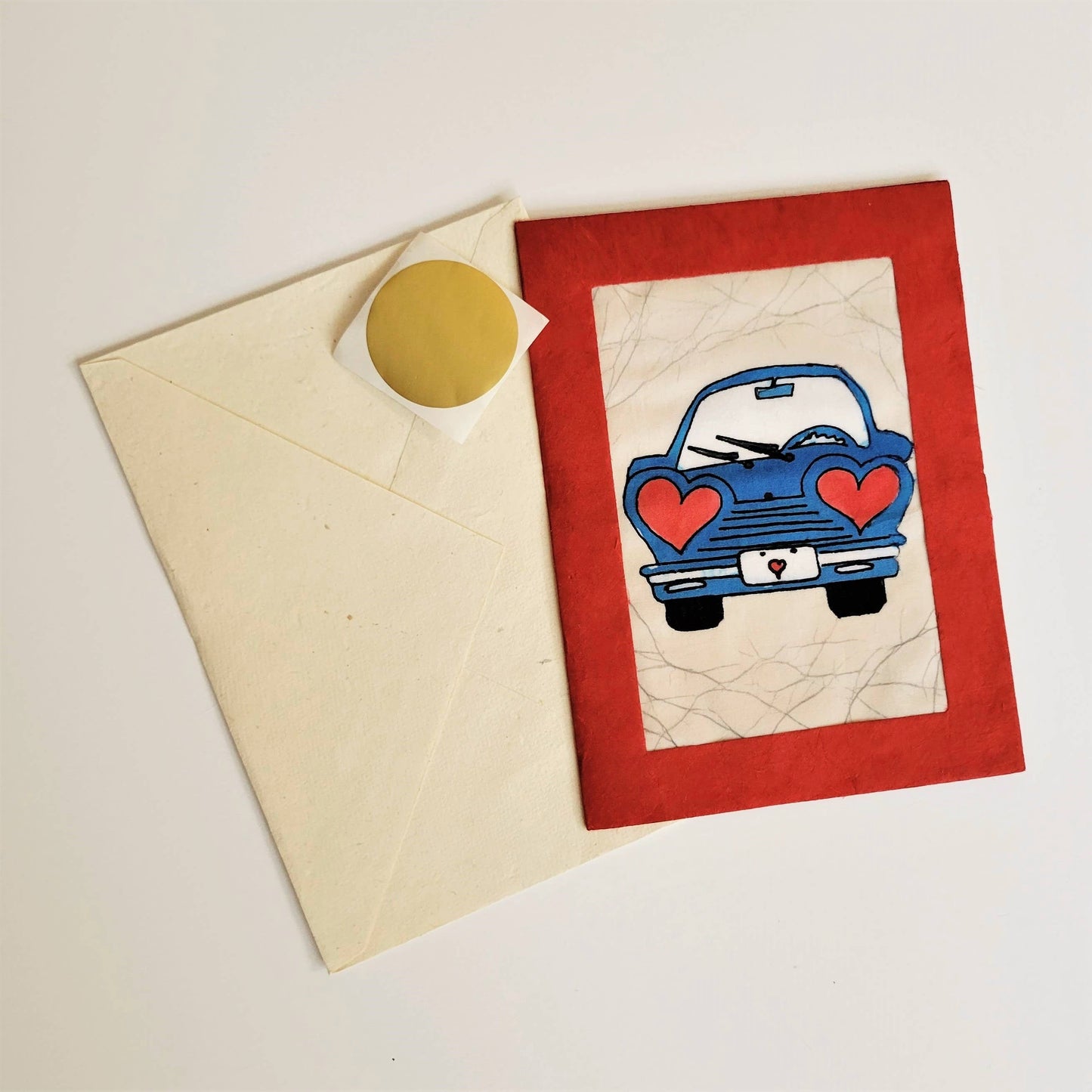Love Bug Batik Note Card - Osadia Concept Store