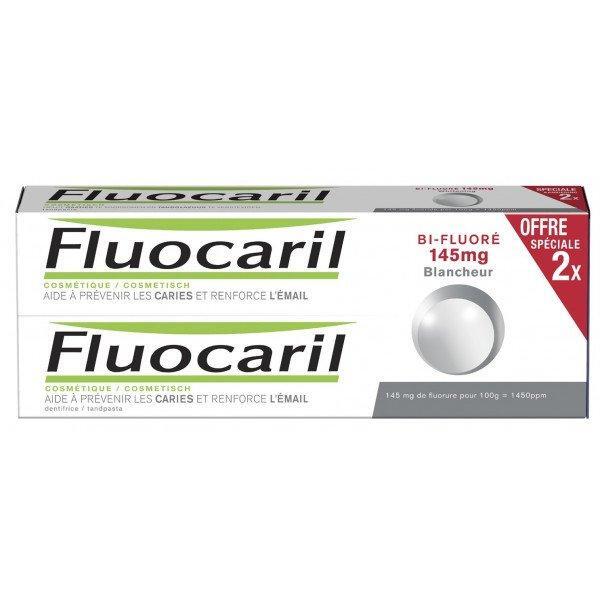 Fluocaril Dentifrice 2x75 Ml Bi-fluoré 145mg Blancheur