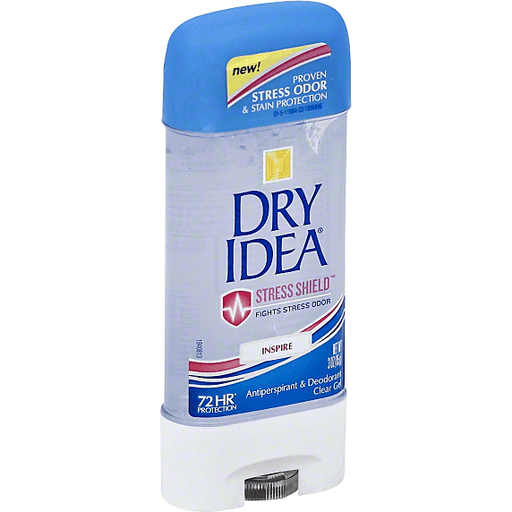 Dry Idea Antiperspirant & Deodorant, Stress Shield, Clear Gel, Inspire