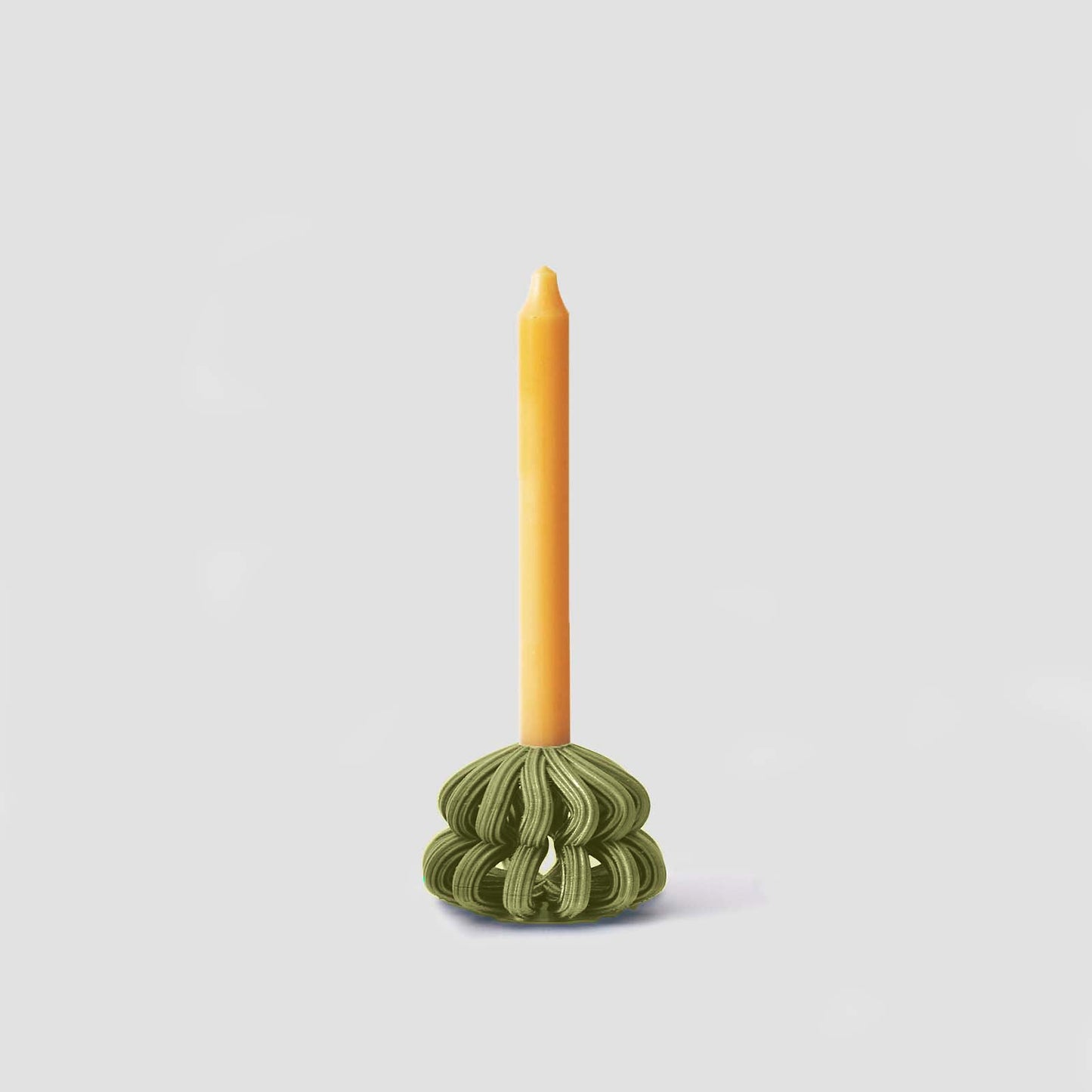 Frosting Loop Candle Holder