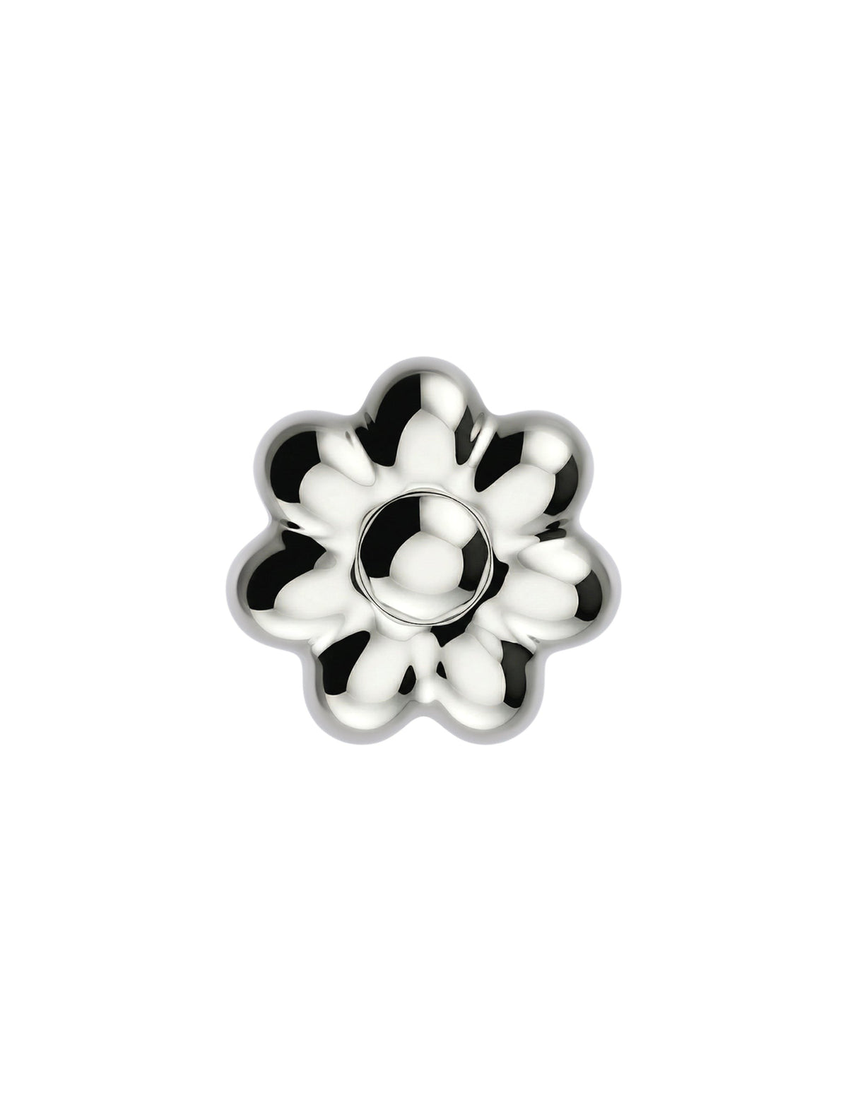 Flower Objet (Chrome Silver)