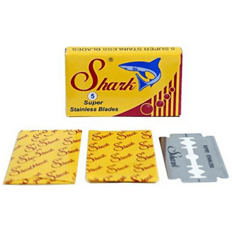 Shark Super Stainless Double Edge Razor Blades - 20x5 Pack