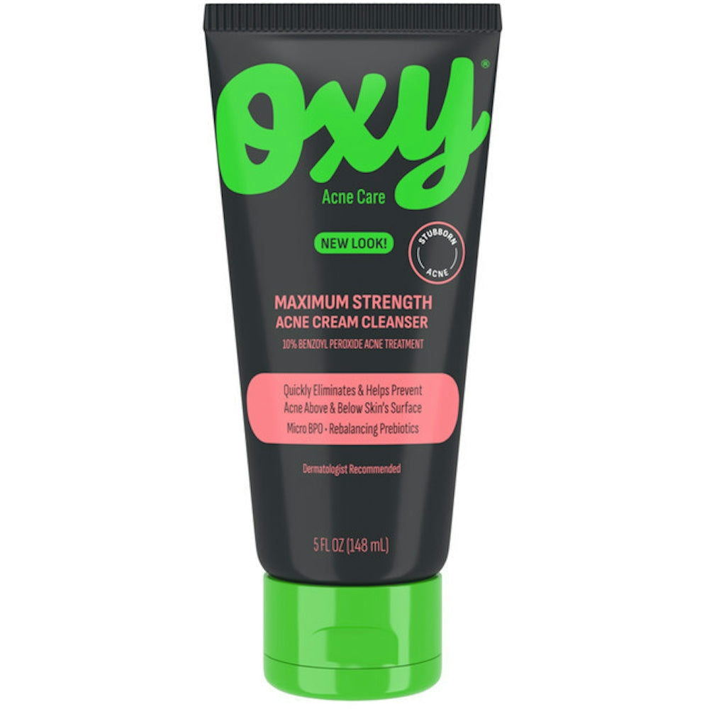 Oxy Acne Cream Cleanser, Maximum Strength 5 Fl Oz