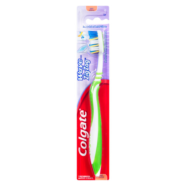 Colgate Zig Zag Deep Clean Toothbrush, Soft