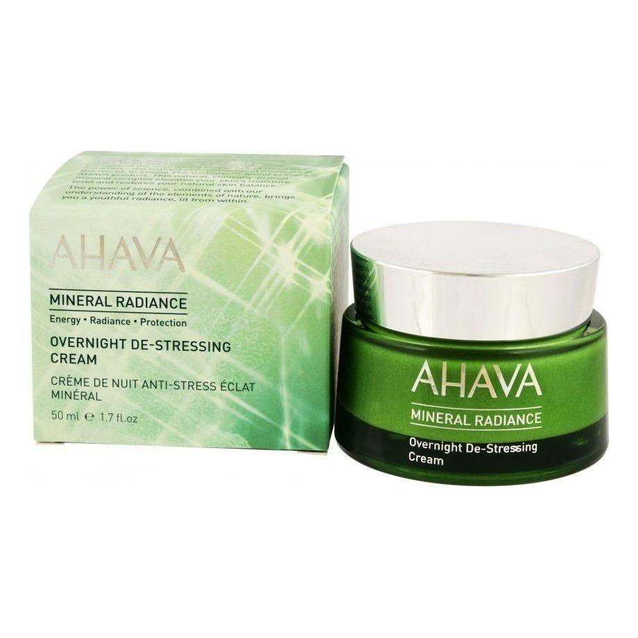 Ahava Mineral Radiance Overnight De-Stressing Cream 1.7 Oz