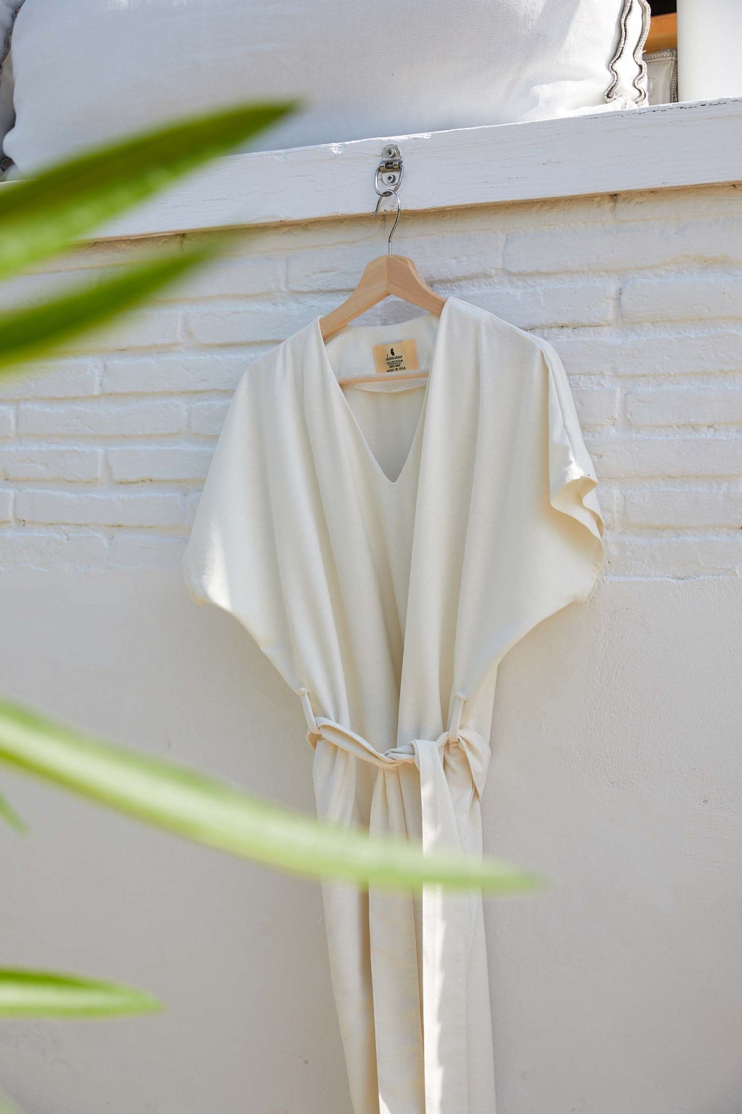 Raw Silk Caftan