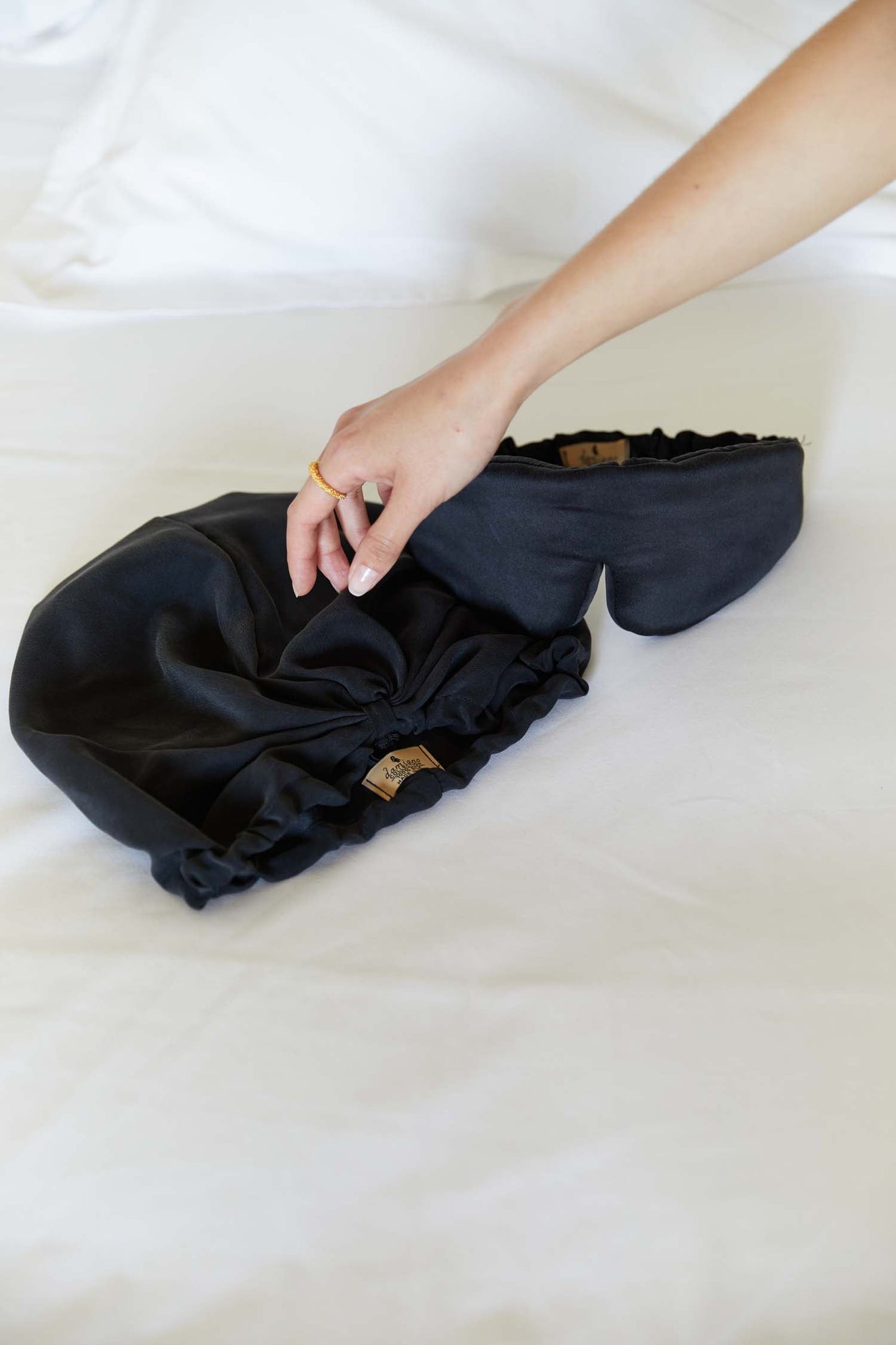 Machine Washable 100% Silk Hair Turban For Sleeping