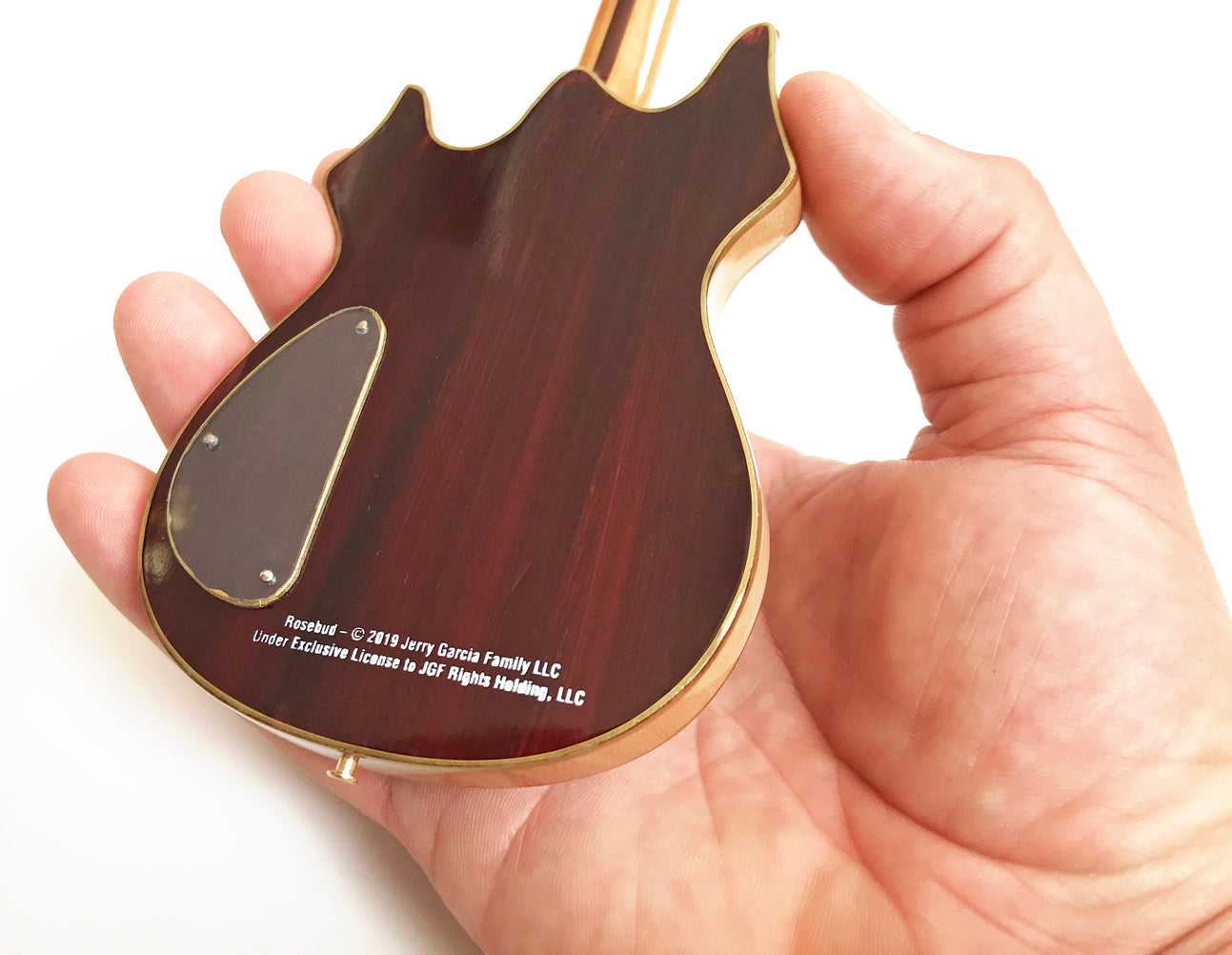 Jerry Garcia™ Rosebud™ Tribute Mini Guitar Replica - OFFICIALLY LICENSED - Osadia Concept Store