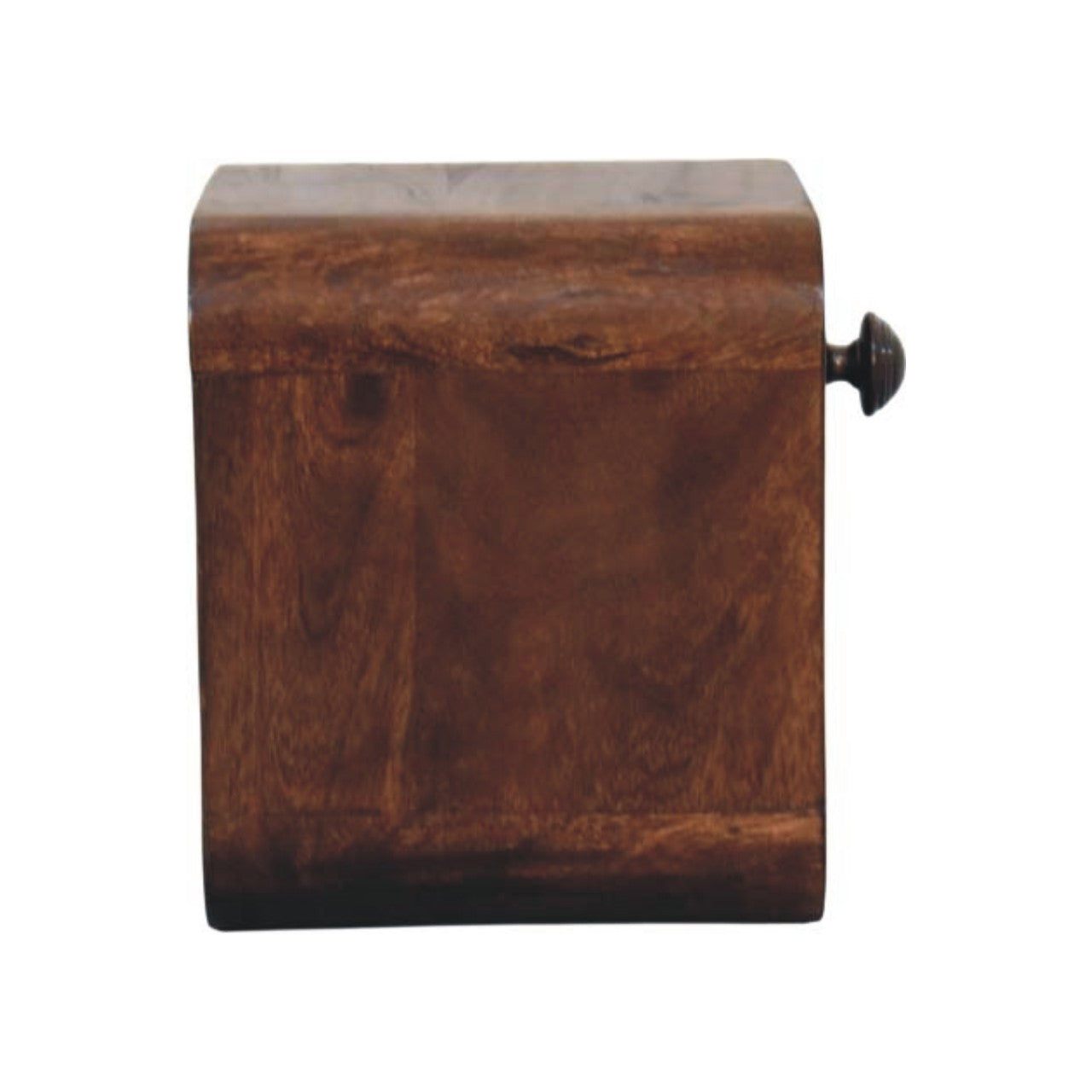Solid Wood Curved Wall Mounted Bedside