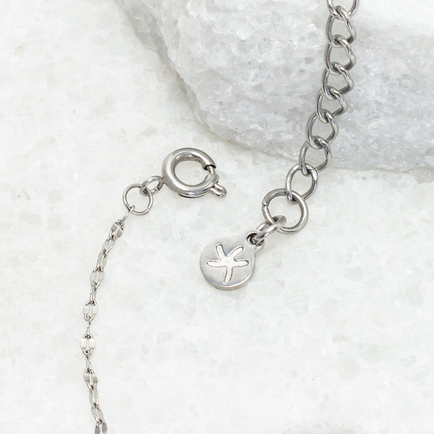 Starfish Hope Necklace in Silver