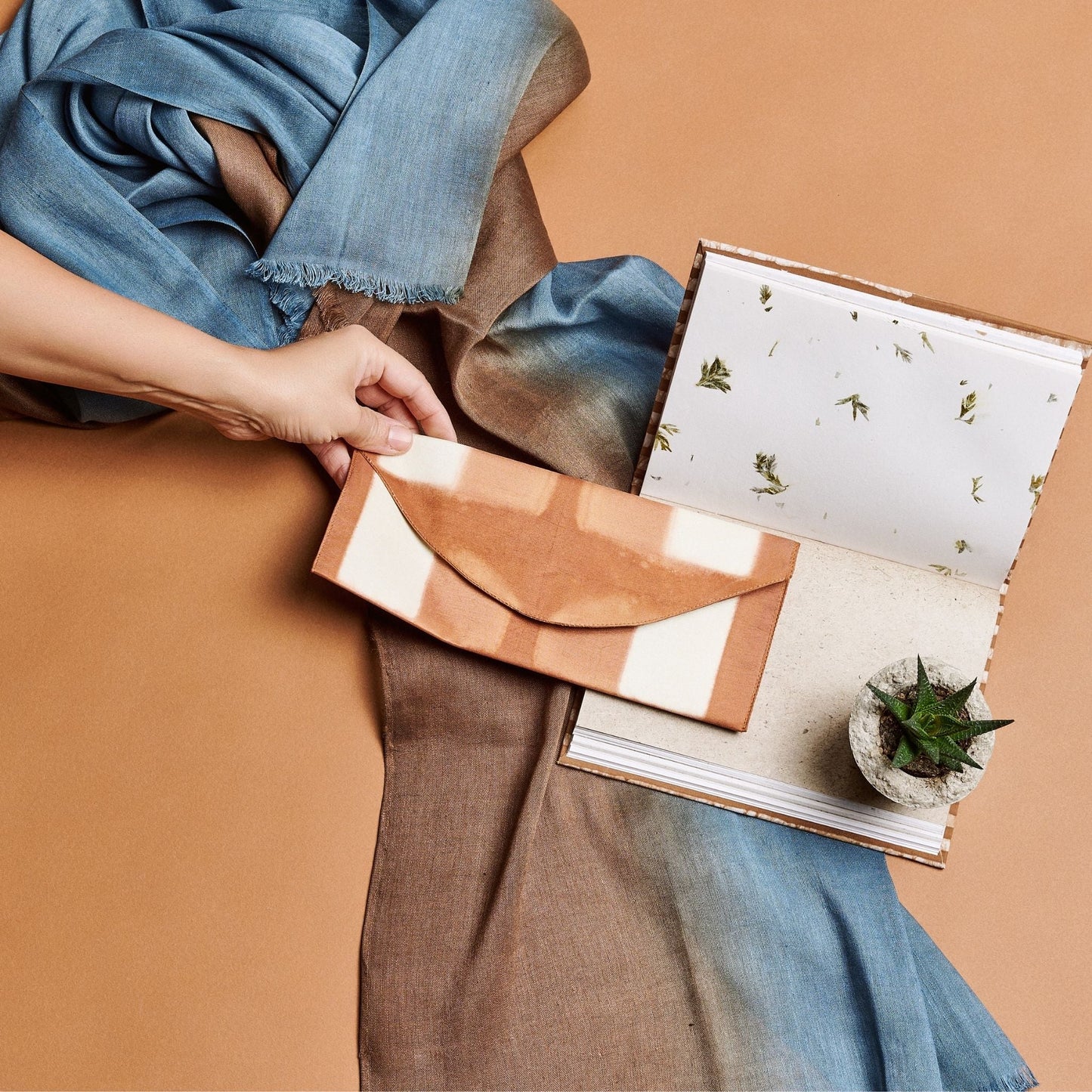 Bistre Black Zero Waste Handmade Artisanal Journal