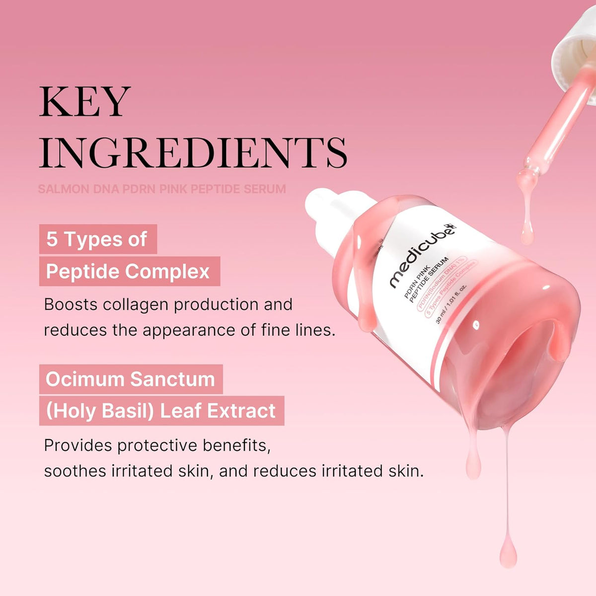 Medicube PDRN Pink Peptide Serum - Osadia Concept Store