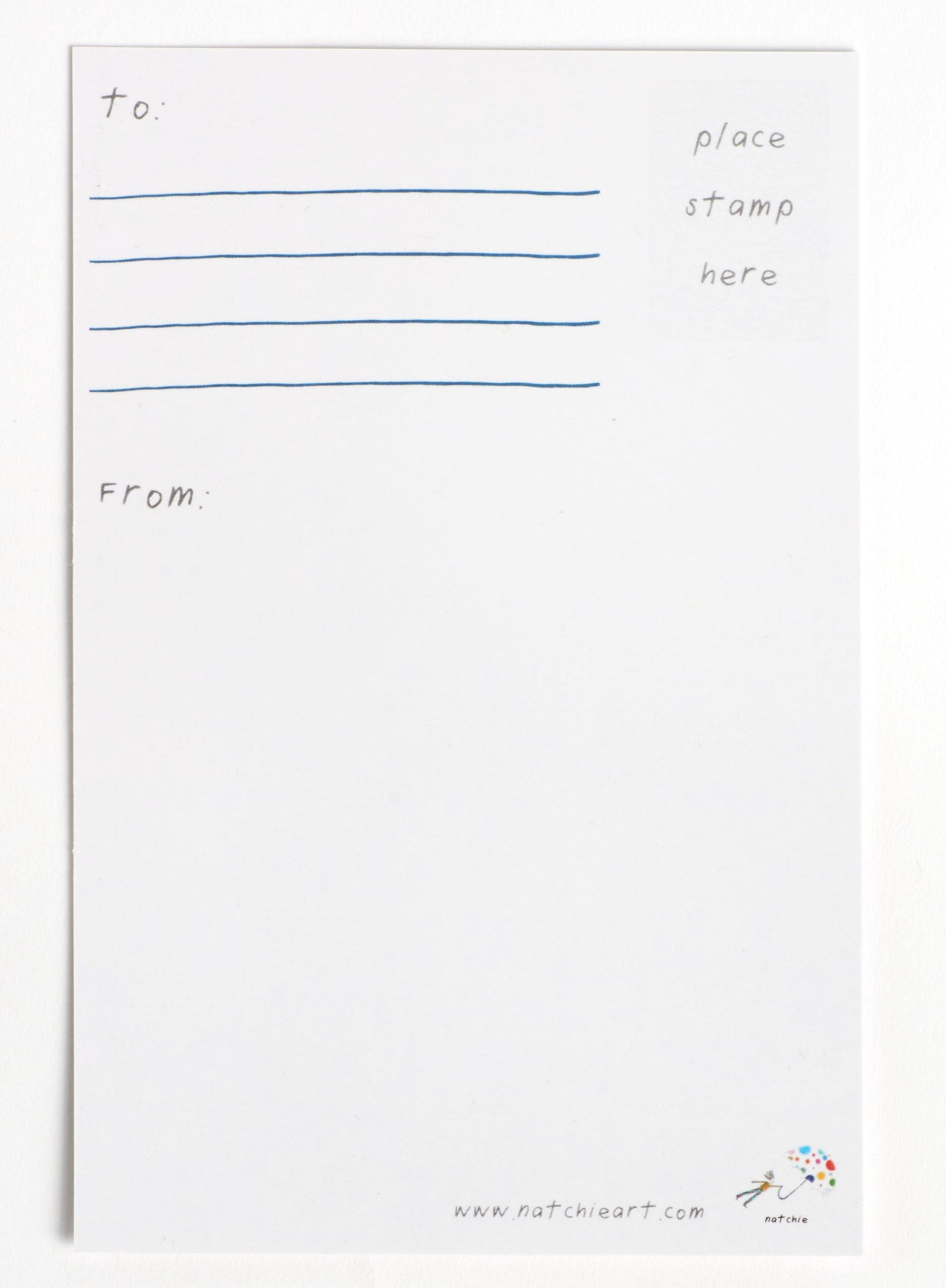 Greetings from Bryant Park Winter Village Postcard