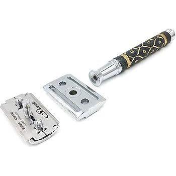 Parker 65r Three Piece Heavyweight Double Edge Safety Razor