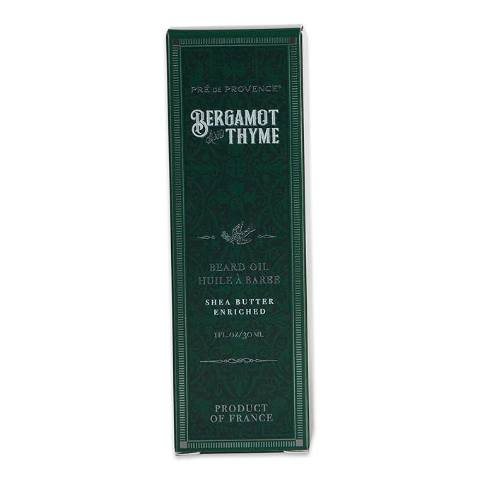 Pre De Provence Bergamot and Thyme Shea Butter Beard Oil 1 Oz