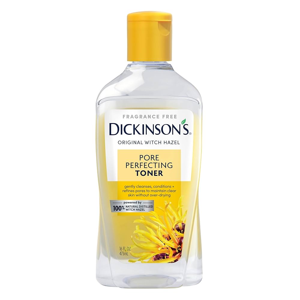 DICKINSON'S WITCH HAZEL CLEANSING & TONING CLOTHS