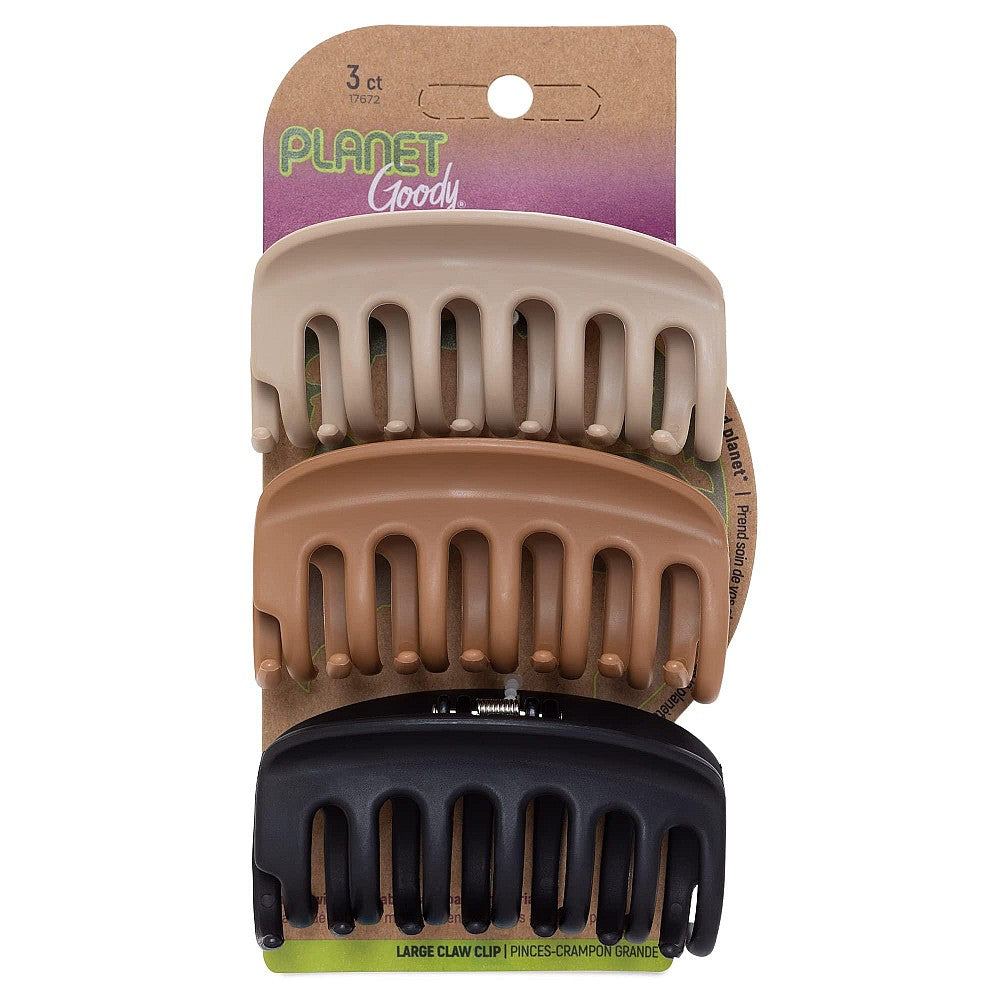 Goody Planet Eco-Friendly Large Round Hair Clips - Neutral