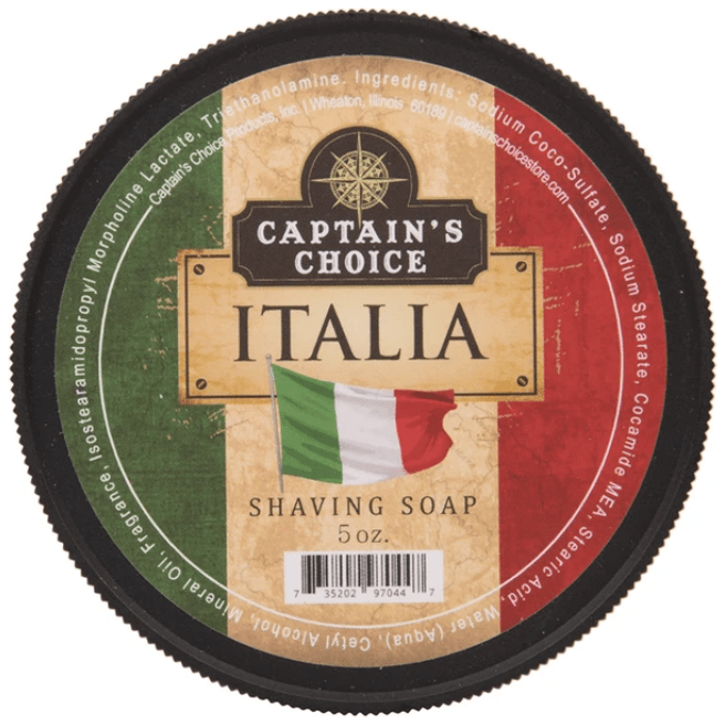 Captains Choice Italia Shaving Soap 5 Oz