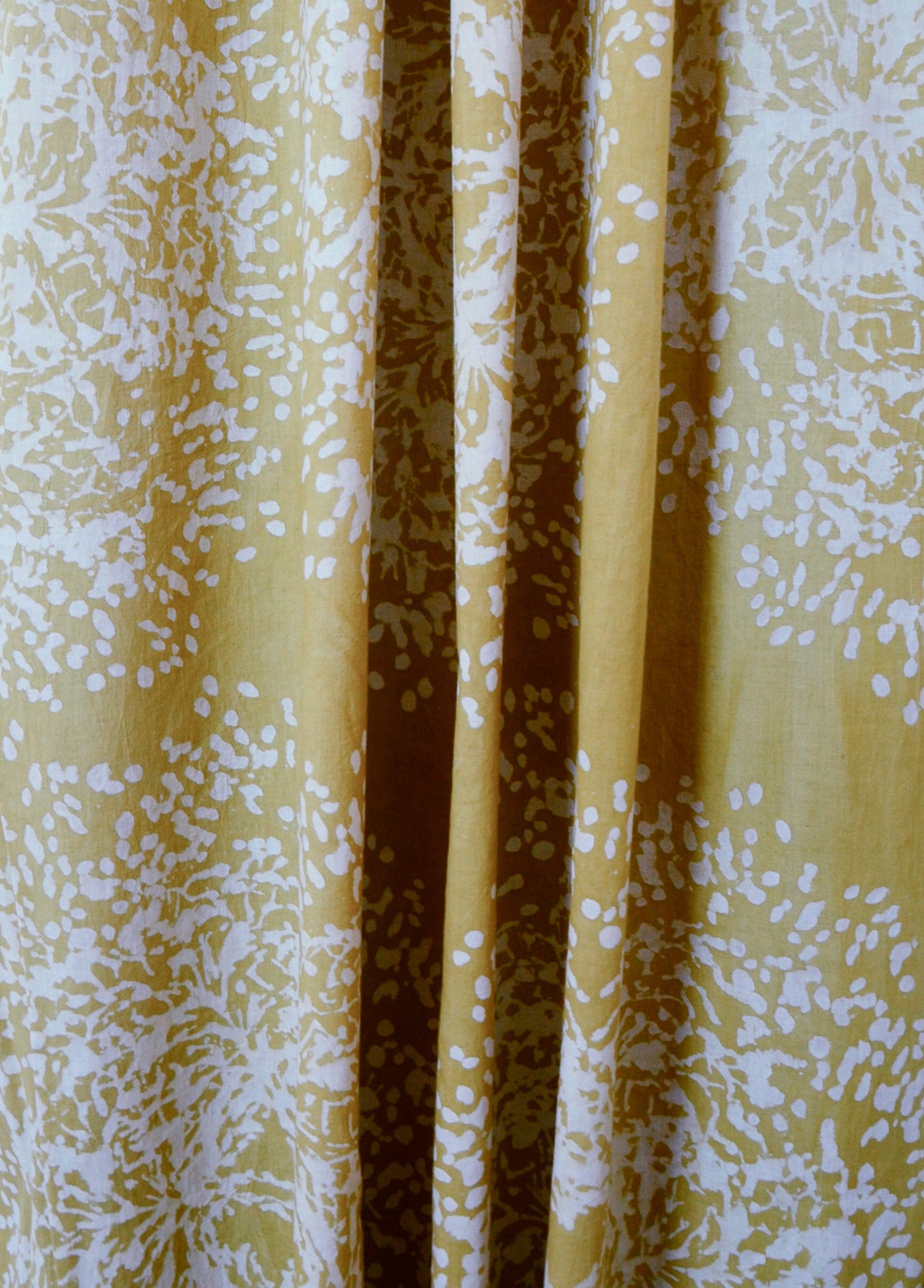 Handmade Curtain, 84-inch Long Cotton Panel - Forest Tree