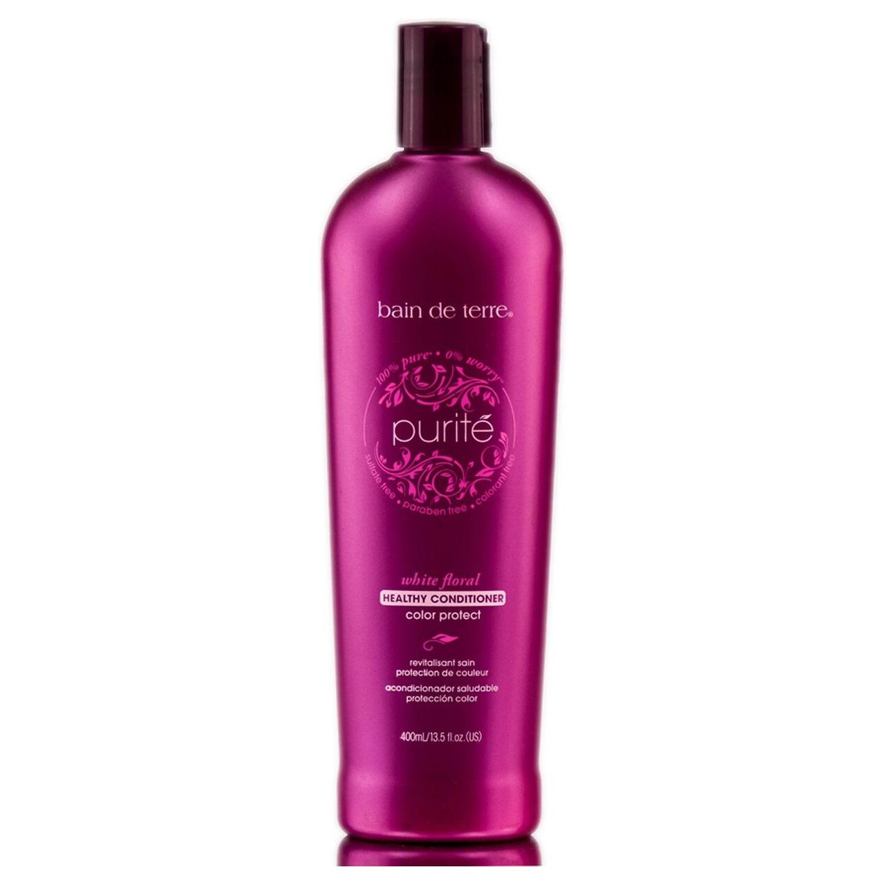 Bain De Terre Purite White Floral Color Protect Conditioner 13.5 fl oz