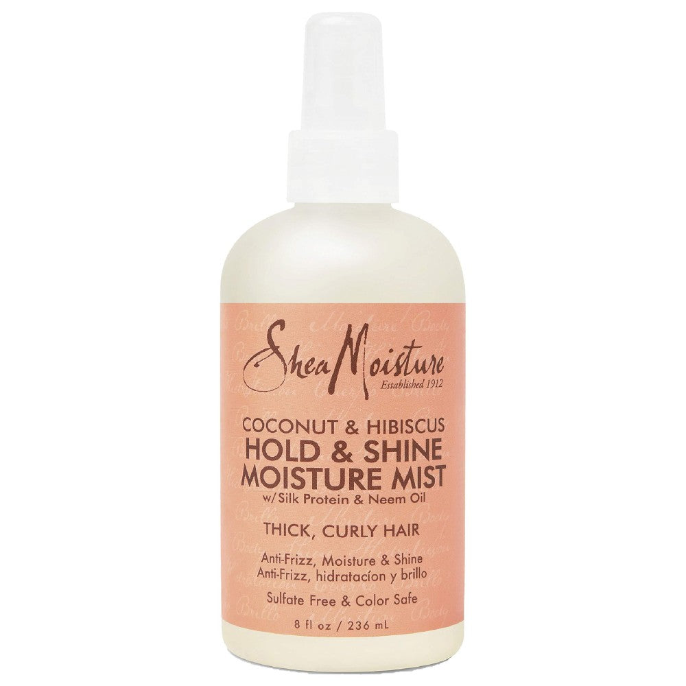 SheaMoisture Coconut & Hibiscus Hold & Shine Mist 8 Oz